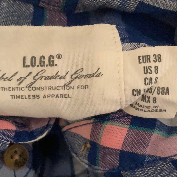 L.O.G.G Button up blouse - Picture 3 of 3